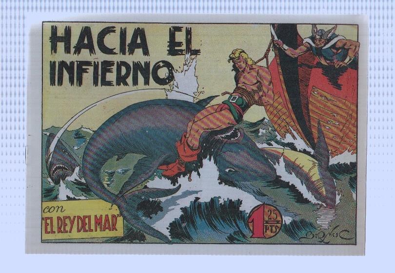 Facsimi: El rey del mar de Luis Bermejo numero 27: Hacia el infierno