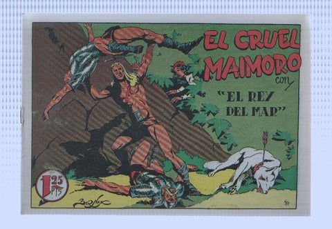 Facsimi: El rey del mar de Luis Bermejo numero 29: El cruel Maimoro
