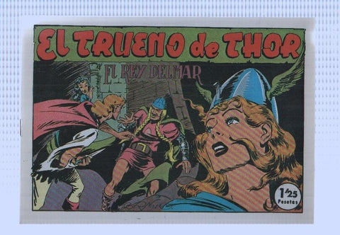 Facsimi: El rey del mar de Luis Bermejo numero 38: El trueno de Thor