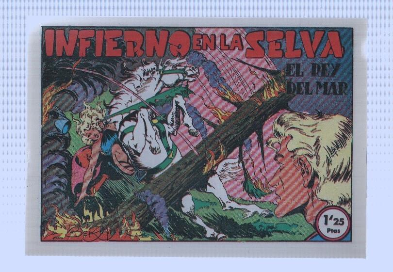 Facsimi: El rey del mar de Luis Bermejo numero 40: Infierno en la selva