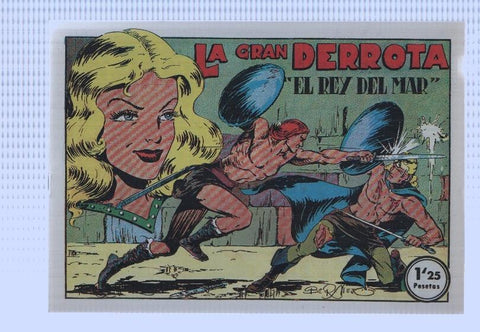 Facsimi: El rey del mar de Luis Bermejo numero 42: La gran derrota