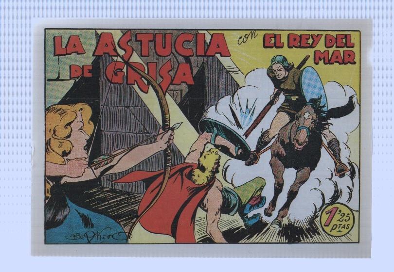 Facsimi: El rey del mar de Luis Bermejo numero 43: La astucia de Grisa
