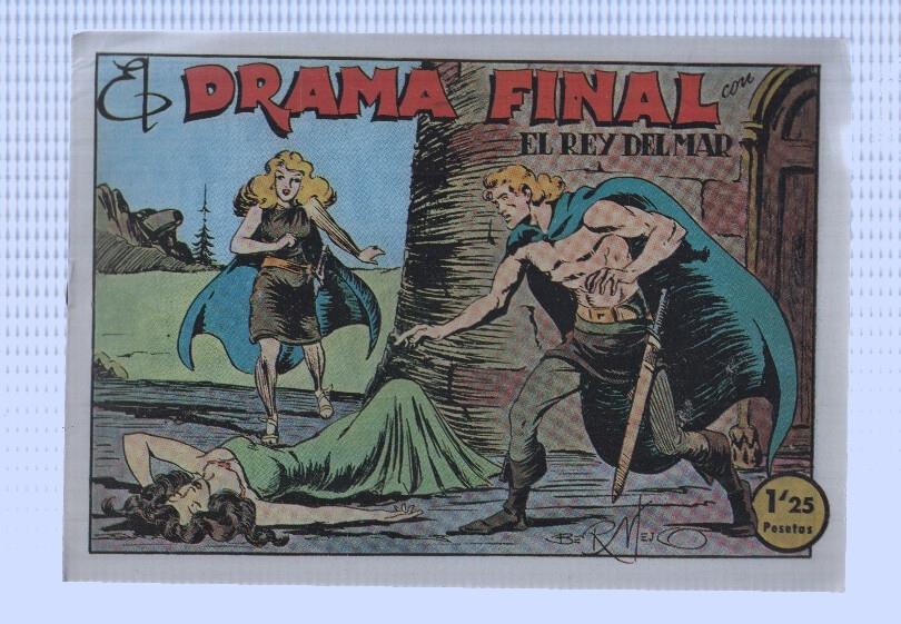 Facsimi: El rey del mar de Luis Bermejo numero 46: El drama final