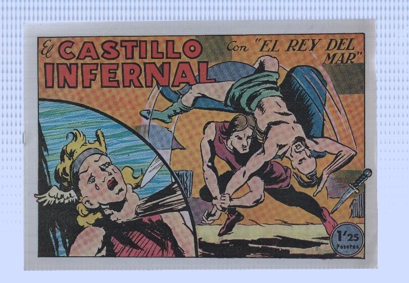 Facsimi: El rey del mar de Luis Bermejo numero 45: El castillo infernal