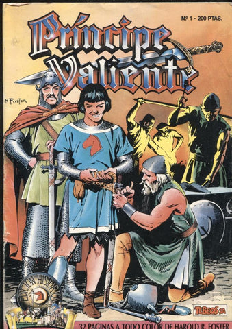 Harold Foster: El Principe Valiente de Ediciones B numero 01