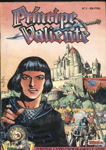 Harold Foster: El Principe Valiente de Ediciones B numero 02