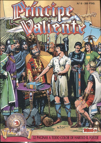 Harold Foster: El Principe Valiente de Ediciones B numero 06