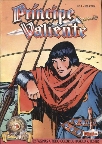 Harold Foster: El Principe Valiente de Ediciones B numero 07