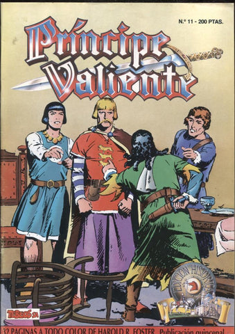 Harold Foster: El Principe Valiente de Ediciones B numero 11