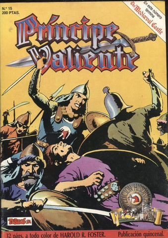Harold Foster: El Principe Valiente de Ediciones B numero 15