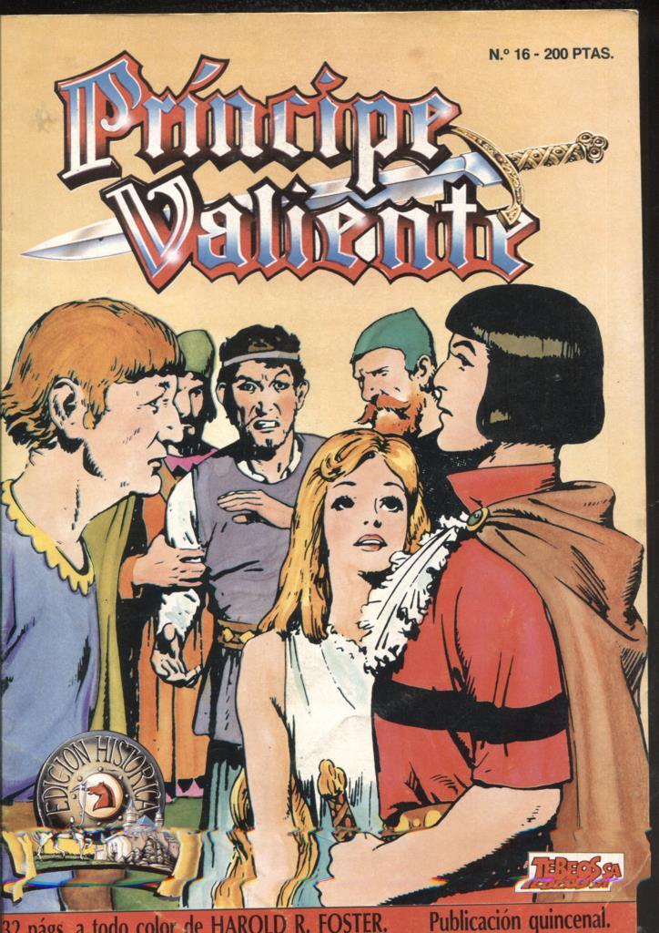 Harold Foster: El Principe Valiente de Ediciones B numero 16