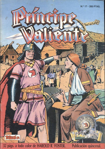 Harold Foster: El Principe Valiente de Ediciones B numero 17