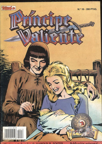 Harold Foster: El Principe Valiente de Ediciones B numero 18