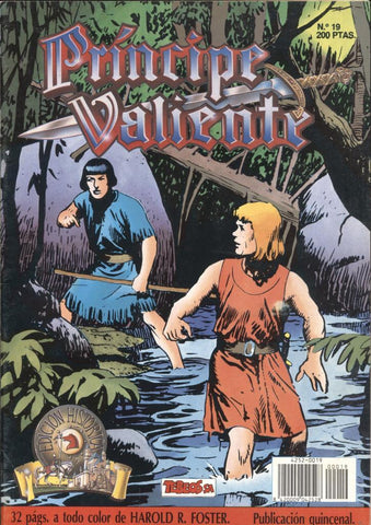 Harold Foster: El Principe Valiente de Ediciones B numero 19