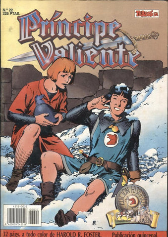 Harold Foster: El Principe Valiente de Ediciones B numero 22