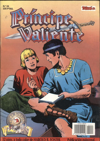 Harold Foster: El Principe Valiente de Ediciones B numero 24