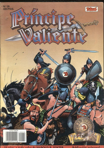 Harold Foster: El Principe Valiente de Ediciones B numero 29
