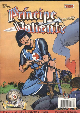 Harold Foster: El Principe Valiente de Ediciones B numero 33