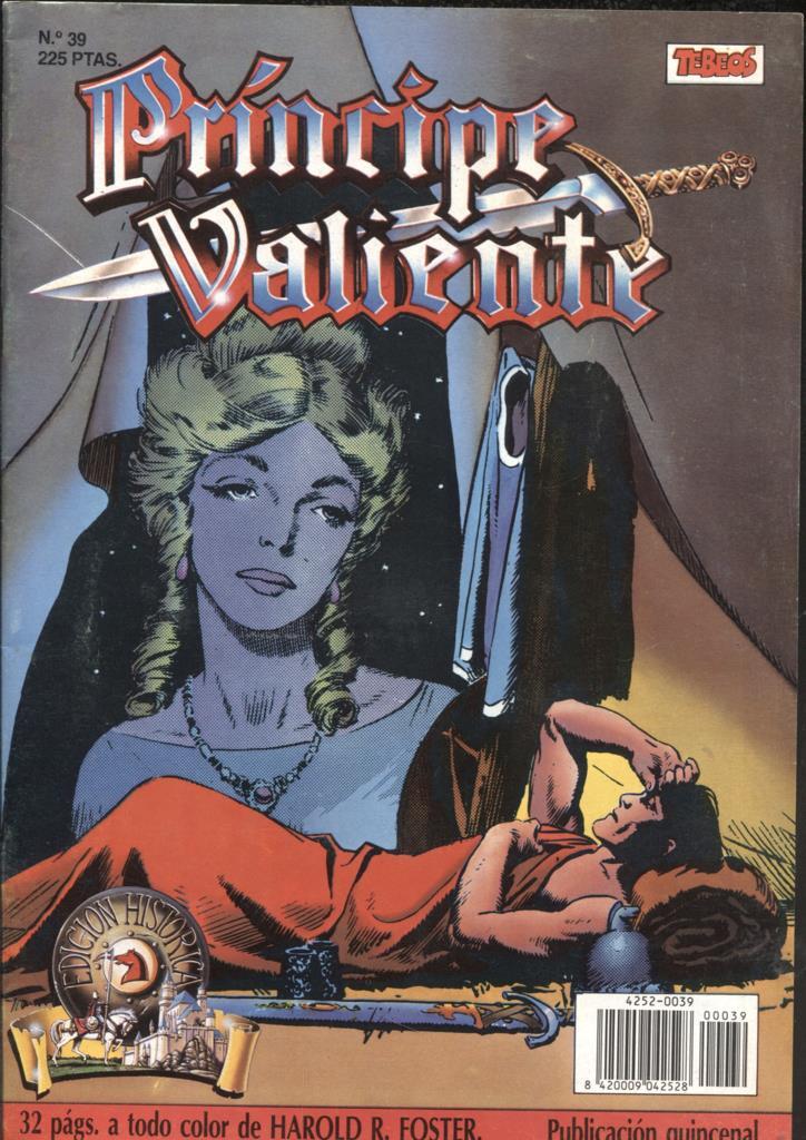 Harold Foster: El Principe Valiente de Ediciones B numero 39
