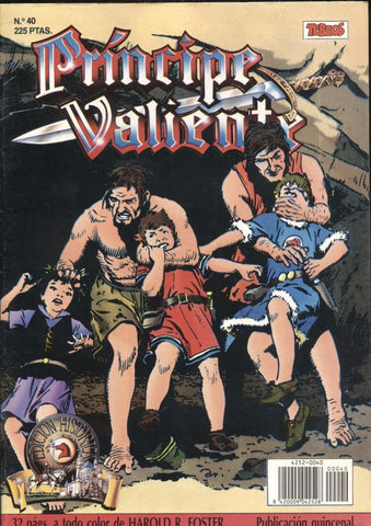 Harold Foster: El Principe Valiente de Ediciones B numero 40