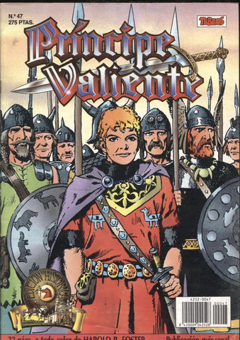 Harold Foster: El Principe Valiente de Ediciones B numero 47
