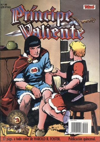Harold Foster: El Principe Valiente de Ediciones B numero 49