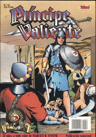 Harold Foster: El Principe Valiente de Ediciones B numero 52