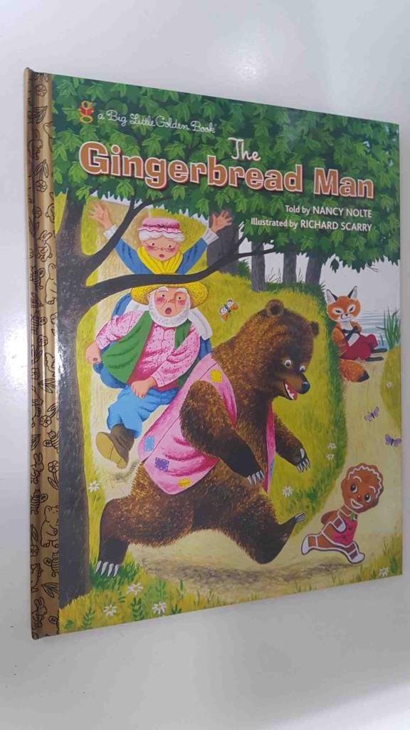 Libro infantil: The Gingerbread Man by Nancy Nolte, Richard Scarry. A Little Golden Book