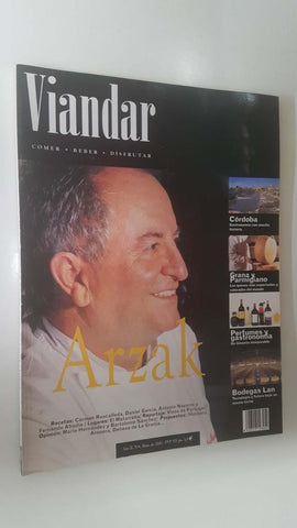 Revista Viandar num 06: año II, mayo 2000 - Cordoba, Grana y Parmigiano, Perfumes y Gastronomia