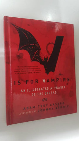 HarperCollins: V Is For Vampire, an illustrated alphabet of the undead