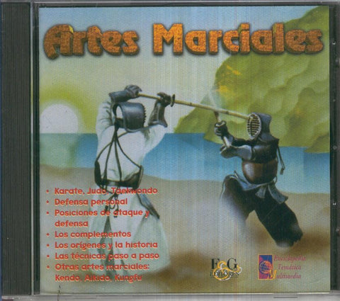 CD Multimedia: ENCICLOPEDIA DE ARTES MARCIALES (EyG Editores 1997)