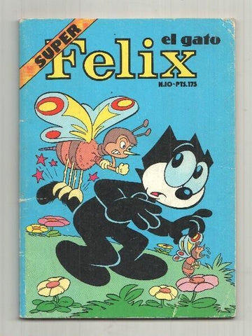 New Comic: Super Felix num 10 (suplemento de Felix el Gato) - Haciendo el indio. Coleccion Baby-Comics
