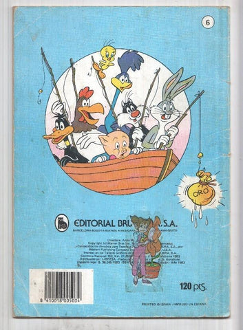 Coleccion Ole num 6: Bugs Bunny y su panda - Grandes Amigos, Piolin y Silvestre en Una peligrosa excursion