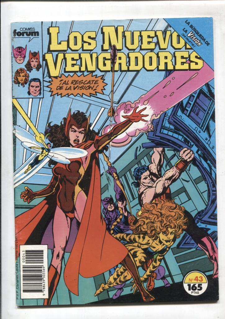 Los Nuevos Vengadores volumen 1 numero 43: A la busqueda de la vision