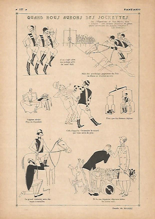 LAMINA 17789: Quand nous aurons des jockeytes. Dibujos de Harry