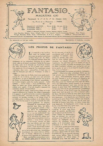 LAMINA 17786: Les propos de Fantasio