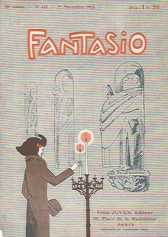 LAMINA 17783: Portada de Fantasio, numero 450 de 1 de noviembre de 1925