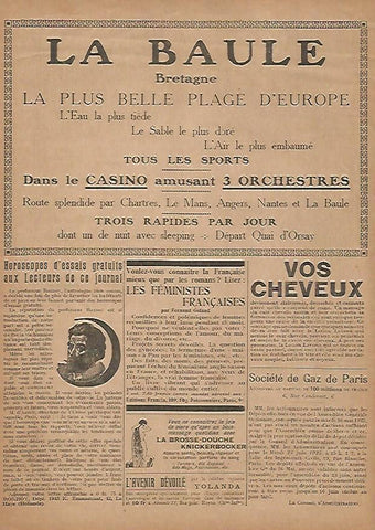 LAMINA 17780: Publicidad de LA Baule