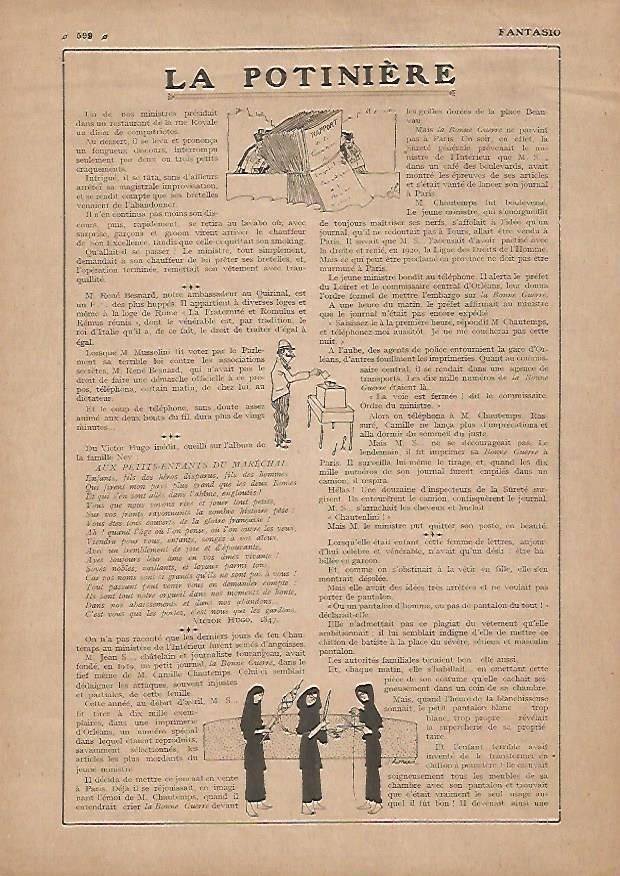 LAMINA 17775: La Potiniere