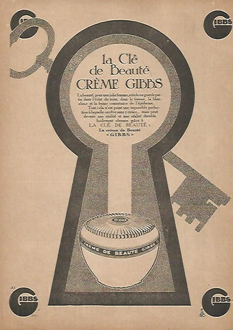 LAMINA 17821: Publicidad de Gibbs