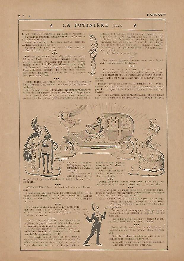 LAMINA 17815: Ilustraciones para la seccion La Potiniere