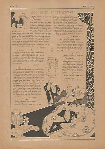 LAMINA 17812: Economie sentimentale