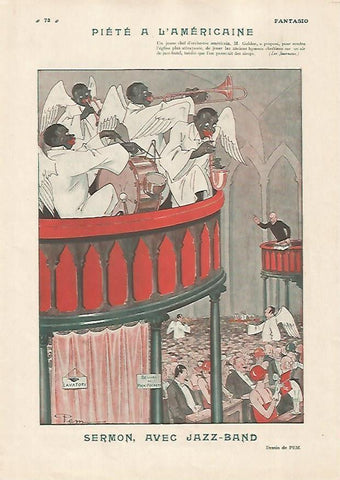 LAMINA 17811: Piete a l'americaine. Dibujo de Pem