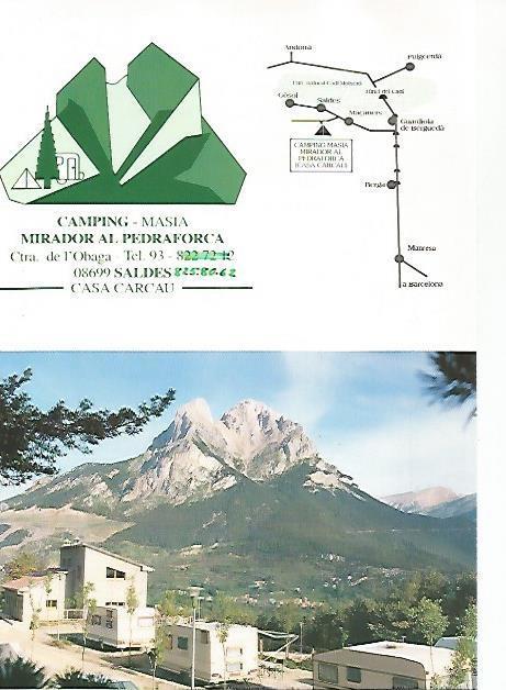 LAMINA 17762: Publicidad de Camping Mirador al Pedraforca