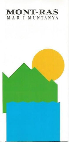 LAMINA 17759: Triptico publicitario de Mont-Ras