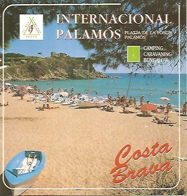 LAMINA 17757: Prospecto publicitario de Camping Internacional Palamos