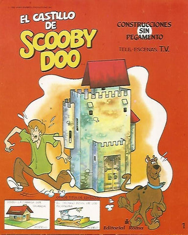 LAMINA 17836: Portada de El castillo de Scooby Doo