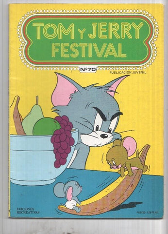 Ed. Recreativas: Tom y Jerry Festival num 70 - El cuento de la lampara maravillosa
