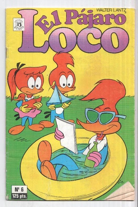 Ed. Zinco: El Pajaro Loco num 06 - Voces fantasmales