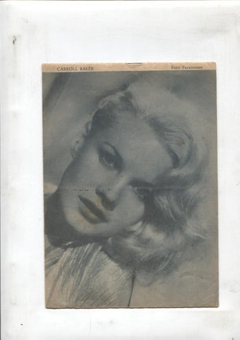Mary Noticias numero 160: trasera foto de Carroll Baker